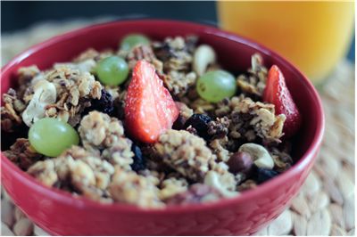 Picture Of Muesli Breakfast Food