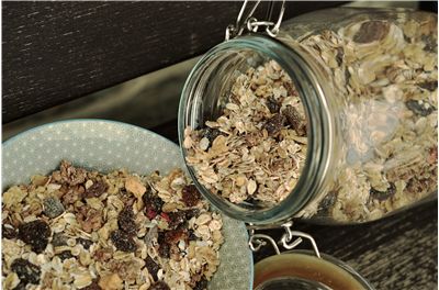 Picture Of Muesli Glass